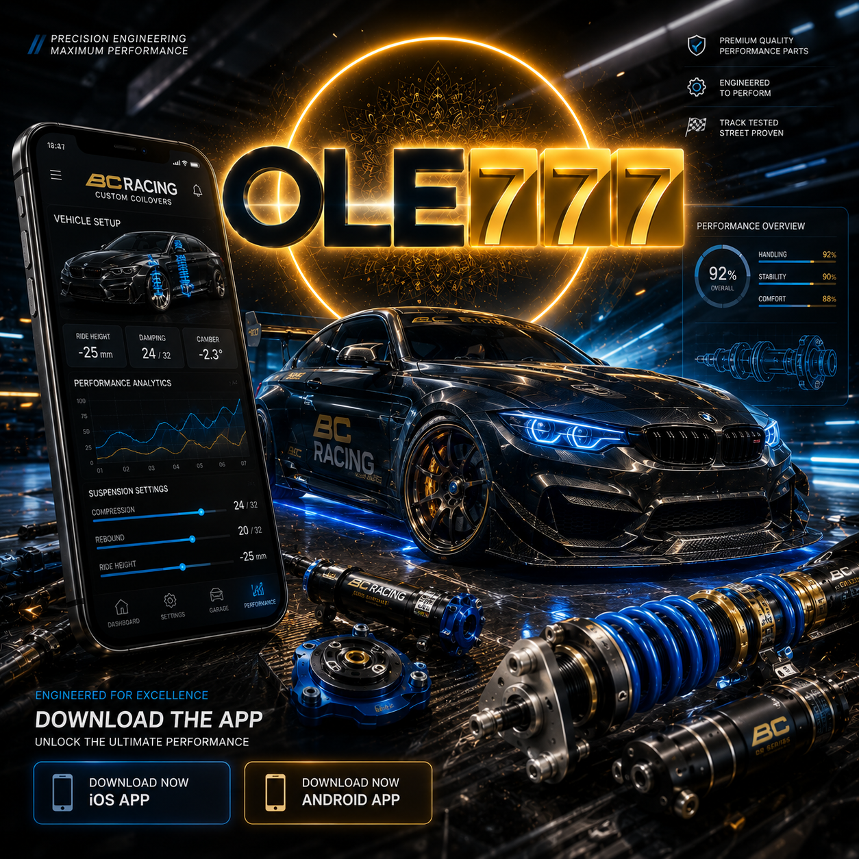 ole777 APK image for ole777 Unduh APK - Aplikasi Android Tools Analisis Data Balap Mobil Racing